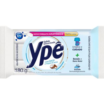 SABÃO EM BARRA DE COCO E TOQUE DE AVEIA YPÊ 180G