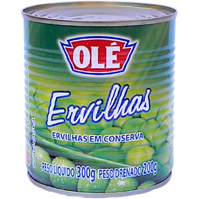 ERVILHAS EM CONSERVA OLÉ 200G