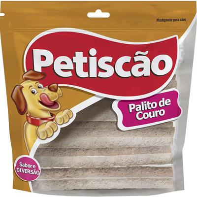 PALITO DE COURO SABOR CARNE 8MM PETISCÃO 1KG