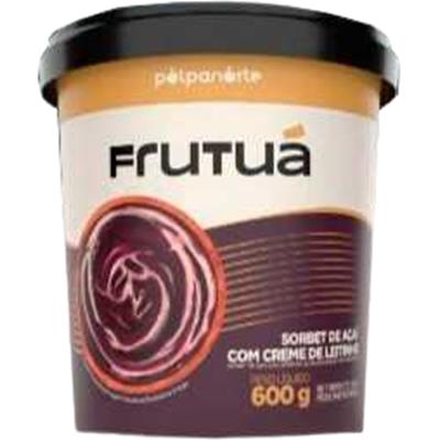 SORBET AÇAÍ CREME LEITINHO FRUTUÁ POLPA NORTE 600G