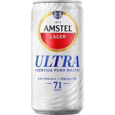 CERVEJA PURO MALTE ULTRA AMSTEL 269ML