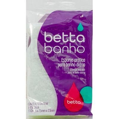 ESPONJA PRÁTICA PARA BANHO BETTA BANHO 1UN