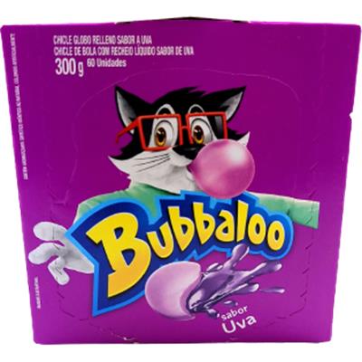 CHICLE DE BOLA SABOR UVA BUBBALOO 60UN