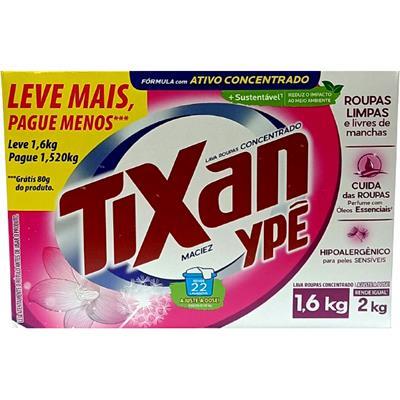 SABÃO EM PÓ ATIVO CONCENTRADO TIXAN YPÊ 1,6KG