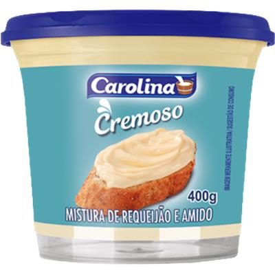 MISTURA DE REQUEIJÃO E AMIDO CREMOSO CAROLINA 400G