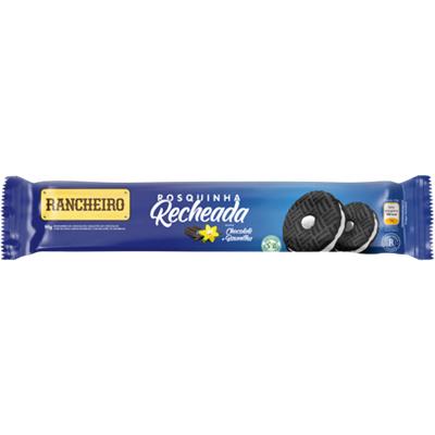 ROSQUINHA RECHEADA CHOCO BAUNILHA RANCHEIRO 90G