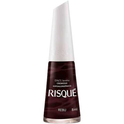 ESMALTE CREMOSO HIPOALERGÊNICO REBU RISQUÉ 8ML