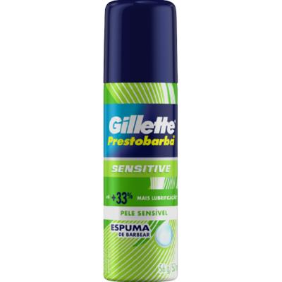 ESPUMA DE BARBEAR SENSITIVE GILLETTE 150G