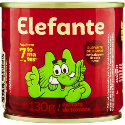 EXTRATO DE TOMATE ELEFANTE 130G