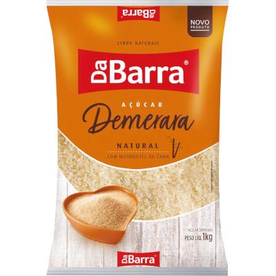AÇÚCAR DEMERARA NATURAL DA BARRA 1KG