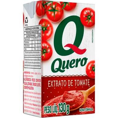 EXTRATO DE TOMATE QUERO 130G