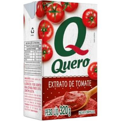 EXTRATO DE TOMATE QUERO 320G