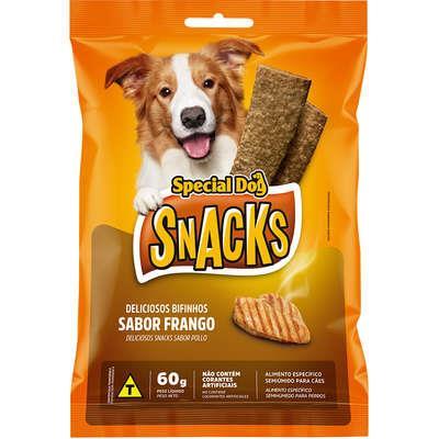 PETISCO PARA CÃES SABOR FRANGO SPECIAL DOG 60G