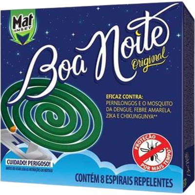 INSETICIDA ESPIRAIS REPELENTES MAT INSET 8UN