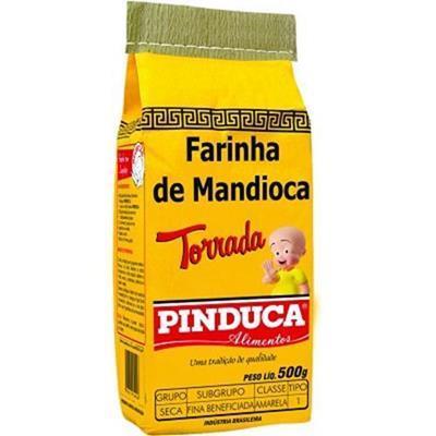FARINHA DE MANDIOCA TORRADA PINDUCA 500G  