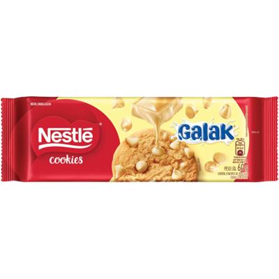 BISCOITO COOKIES GOTAS CHOCOLATE NESTLÉ GALAK 60G