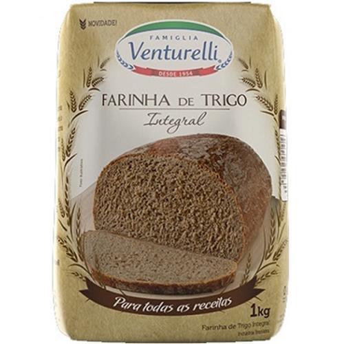 FARINHA TRIGO VENTURELLI INTEGRAL 1KG 