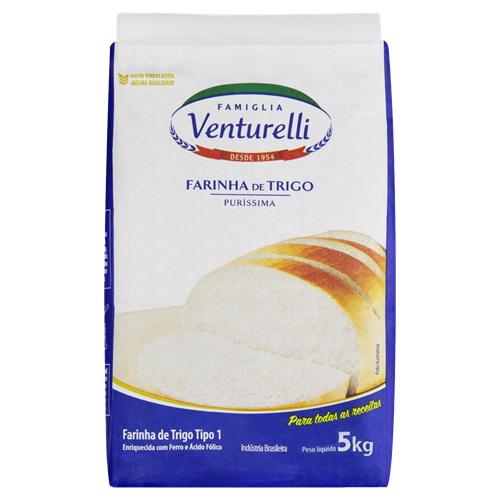 FARINHA DE TRIGO TIPO 1 FAMIGLIA VENTURELLI 5KG