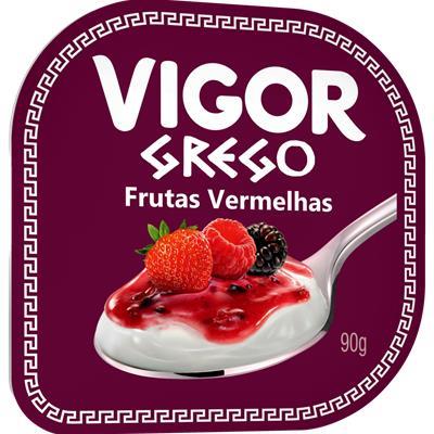 IOGURTE CALDA FRUTAS VERMELHAS GREGO VIGOR 90G