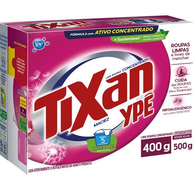 SABÃO EM PÓ CONCENTRADO MACIEZ TIXAN YPÊ 400G