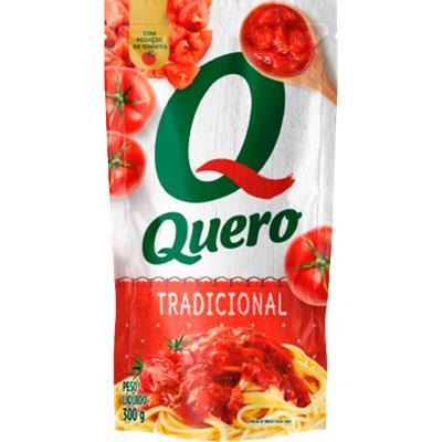 MOLHO DE TOMATE TRADICIONAL QUERO 300G