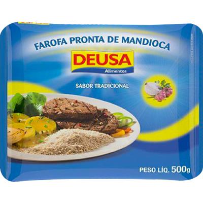 Celeiro Supermercado  Farinha Mandioca Morrinhos Media Branca 500g