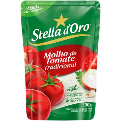 MOLHO DE TOMATE TRADICIONAL STELLA D'ORO 300G
