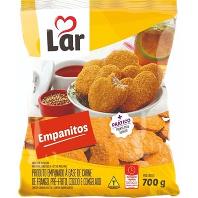 EMPANADO DE FRANGO EMPANITOS LAR 700G