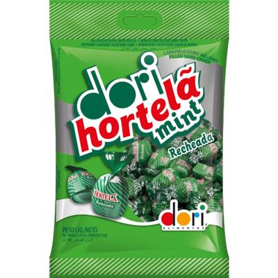 BALA RECHEADA SABOR HORTELÃ MINT DORI 100G