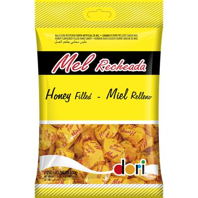 BALA RECHEIO MEL DORI 100G