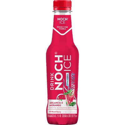 DRINK COM VODKA MELANCIA MORANGO NOCH ICE 275ML