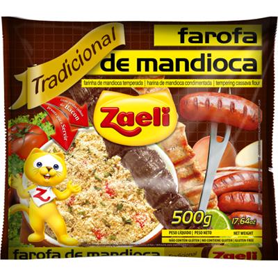 Celeiro Supermercado  Farinha Mandioca Morrinhos Media Branca 500g