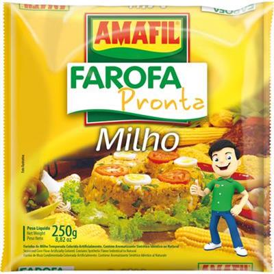 FAROFA PRONTA DE MILHO AMAFIL 250G