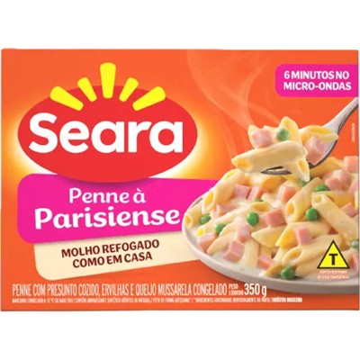MACARRÃO PENNE À PARISIENSE SEARA 350G