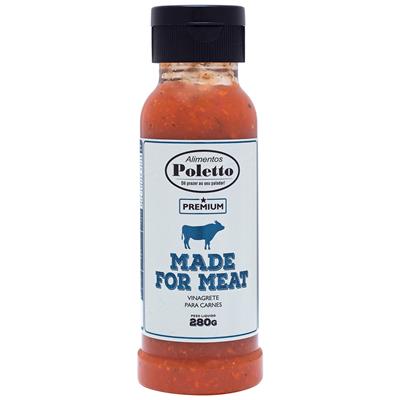 VINAGRETE PARA CARNES MADE FOR MEAT POLETTO 260G