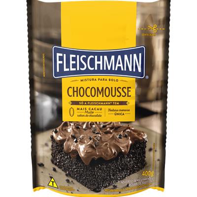 MISTURA PARA BOLO CHOCOMOUSSE FLEISCHMANN 400G