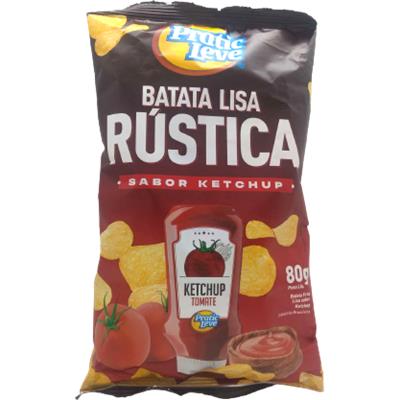 BATATA LISA RÚSTICA KETCHUP PRATIC LEVE 80G