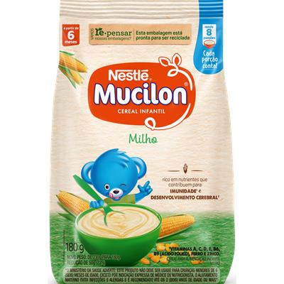 CEREAL INFANTIL SABOR MILHO MUCILON 180G