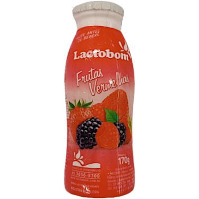 BEBIDA LÁCTEA SABOR FRUTAS VERMELHAS LACTOBOM 170G