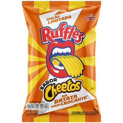 Roasted Cheetos Snacks Onda Requeijão Elma Chips 122 Gr.