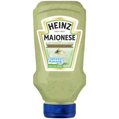MAIONESE ALHO TOSTADO COM ERVAS HEINZ 215G