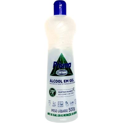 ÁLCOOL EM GEL 70° PRISMA 500G