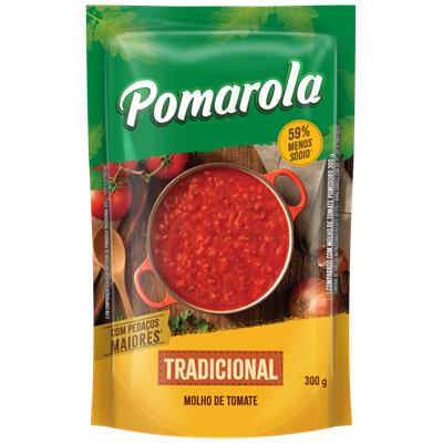 MOLHO DE TOMATE TRADICIONAL POMAROLA 300G