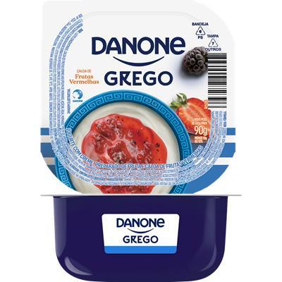 IOGURTE CALDA DE FRUTAS VERMELHAS GREGO DANONE 90G