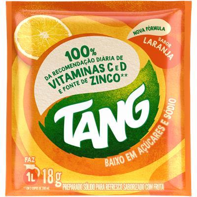SUCO EM PÓ SABOR LARANJA TANG 18G