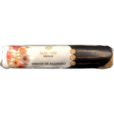 DISCOS DE ALGODÃO PREMIUM ISACARE 100UN
