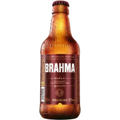 CERVEJA RETORNÁVEL DUPLO MALTE BRAHMA 300ML