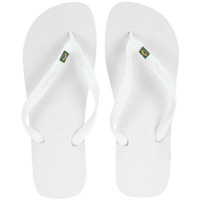 CHINELO BRANCO Nº 41/42 BRASIL HAVAIANAS