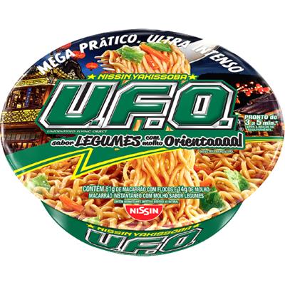MACARRÃO INSTANTÂNEO YAKISSOBA U.F.O. NISSIN 95G