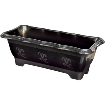 JARDINEIRA PRETA MÉDIA ARQPLAST 4L